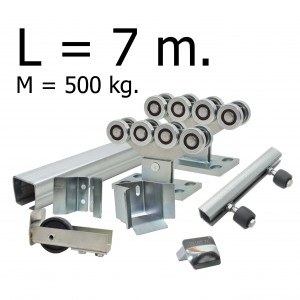 Комплект для откатных ворот РОЛТЭК ЭКО до 500 кг - 7 м Комплект для откатных ворот РОЛТЭК ЭКО до 500 кг - 7 м